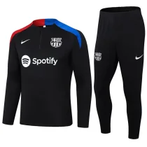 2024/25 Barcelona Black Sweater Tracksuit