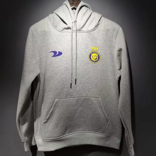 2023/24 Al-Nassr Grey Hoodie Ronaldo #7