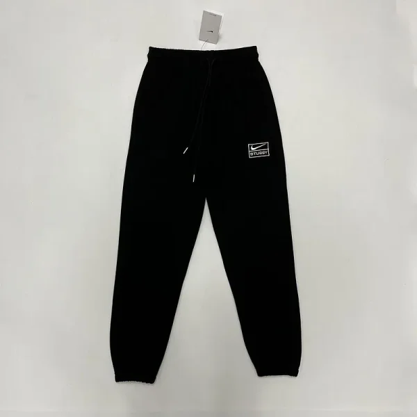 2024/25 NK~ Black Pure Cotton Sports Trousers Zipper style