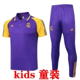2024 RMA Purple Kids POLO Tracksuit