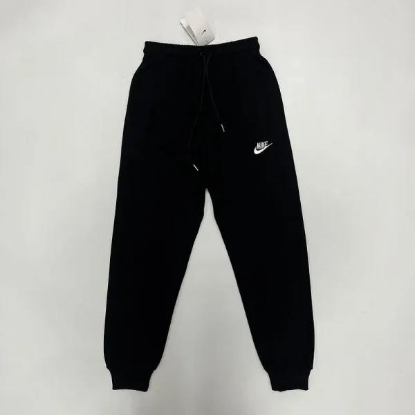 2024/25 NK~ Black Pure Cotton Sports Trousers Zipper style