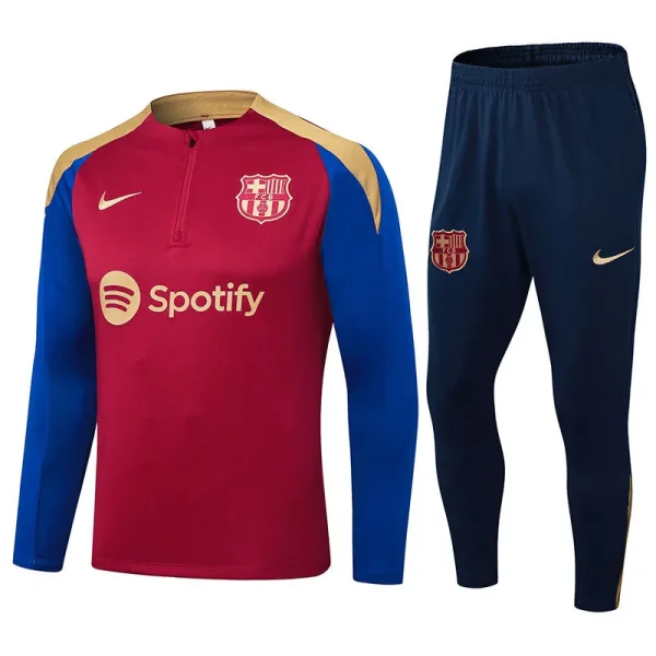 2024 Barcelona Red Sweater Tracksuit