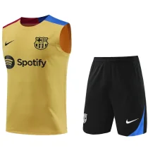 2024/25 Barcelona Khaki Vest Training Tracksuit
