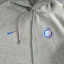 2023/24 Al-Nassr Grey Hoodie Ronaldo #7