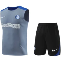 2024/25 Inter Milan Grey Vest Training Jersey