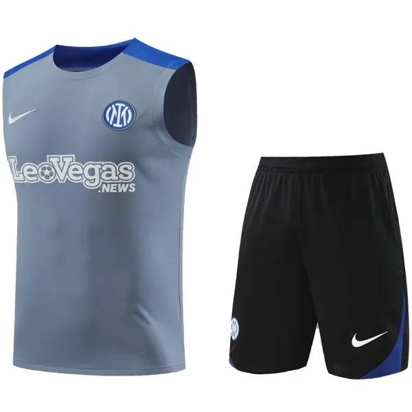 2024/25 Inter Milan Grey Vest Training Jersey