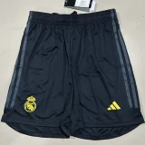 2023/24 RMA Third Black Shorts Pants