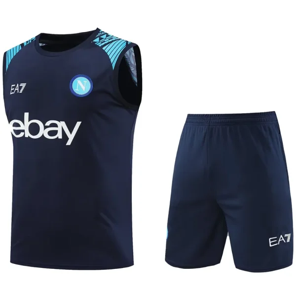 2024/25 Napoli Sapphire Blue Vest Training Jersey