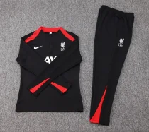 2024/25 Liverpool Black Sweater Tracksuit