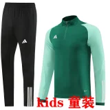 2024 AD~ Green Kids Sweater Tracksuit