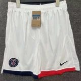 2024-25 PSG Away White Shorts Pants