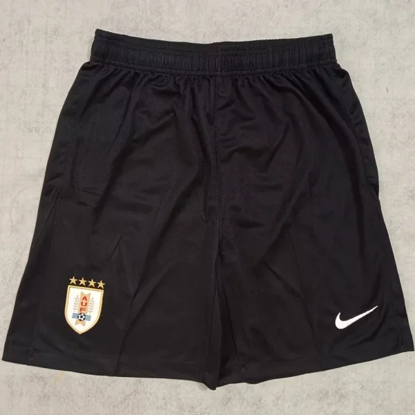 2024-25 Uruguay Black Fans Shorts Pants