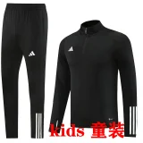 2024 AD~ Black Kids Sweater Tracksuit