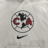 2023/24 Club America White Hoodie