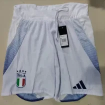 2024-25 Italy White Player Version Shorts Pants