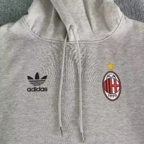 2024 AC Milan Grey Hoodie
