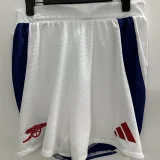 2024-25 ARS Home White Player Version Shorts Pants