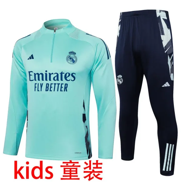 2025 RMA Light Green Kids Sweater Tracksuit