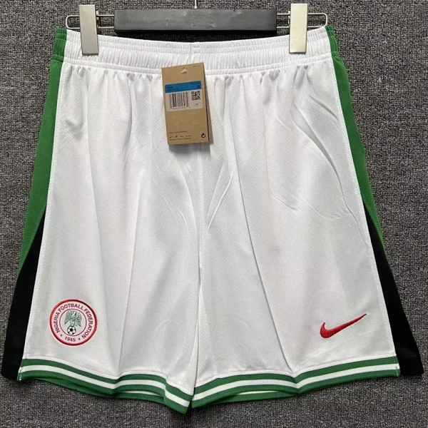 2024-25 Nigeria White Shorts Pants