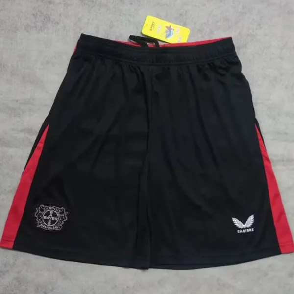 2024-25 Leverkusen Black Shorts Pants