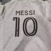 2024 Inter Miami Grey Hoodie MESSI #10