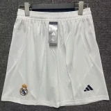 2024-25 RMA Home White Shorts Pants