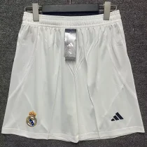 2024-25 RMA Home White Shorts Pants