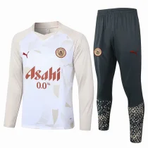 2024/25 Man City Beige Inkjet Sweater Tracksuit