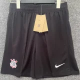 2024-25 Corinthians Black Shorts pants