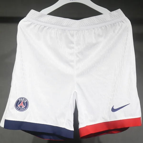 2024-25 PSG Away White Player Version Shorts Pants