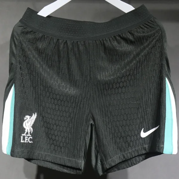 2024-25 LFC Away Black Player Version Shorts Pants