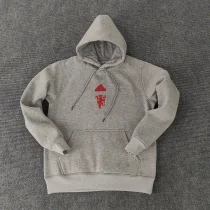 2024 Man United Grey Hoodie