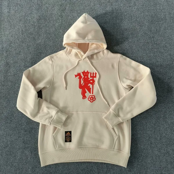 2024 Man United Khaki Hoodie