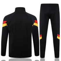 2025 Germany Black Zipper Jacket Tracksuit