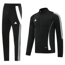 2024/25 AD~ Black Zipper Jacket Tracksuit