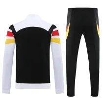2025 Germany White Zipper Jacket Tracksuit