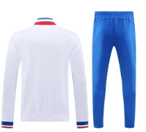 2024/25 France White Zipper Jacket Tracksuit