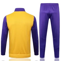 2024/25 RMA Kids Yellow Zipper Jacket Tracksuit