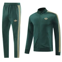 2024/25 AD~ Green Zipper Jacket Tracksuit