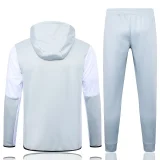 2024/25 Al-Nassr White Kids Hoodie Zipper Zipper Jacket Tracksuit