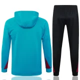 2025 PSG Green Hoodie Zipper Jacket Tracksuit
