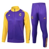 2024/25 RMA Purple Zipper Jacket Tracksuit