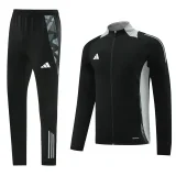 2024/25 AD~ Black Zipper Jacket Tracksuit