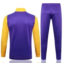 2024/25 RMA Purple Zipper Jacket Tracksuit