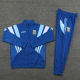 2024/25 Argentina Blue Zipper Jacket Tracksuit