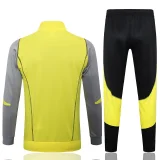 2024/25 Flamengo Yellow Zipper Jacket Tracksuit