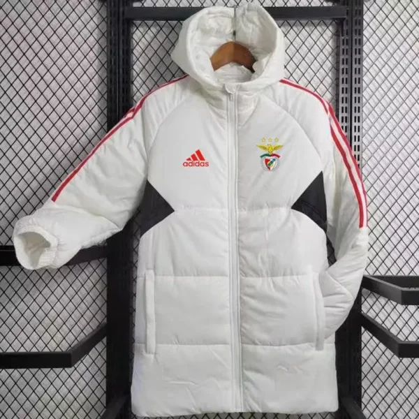 2023/24 Benfica White Cotton Jacket