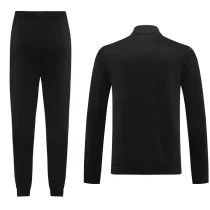 2025 Germany Black Zipper Jacket Tracksuit
