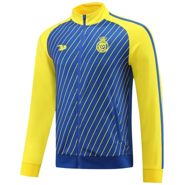 2024 Al-Nassr Black Zipper Jacket Tracksuit