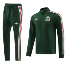 2024/25 Mexico Blackish Green Zipper Jacket Tracksuit